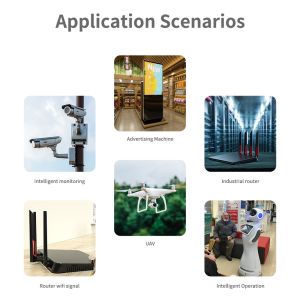 TPEE 5dB 4G 5G 2.4G 5.8G Rubber Router Antenna Wifi Dual Band Wifi 6 Indoor Duck