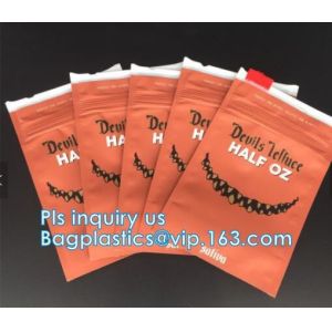 foil mylar k bags /blend smell proof baggies, smell proof medical pharmacy use