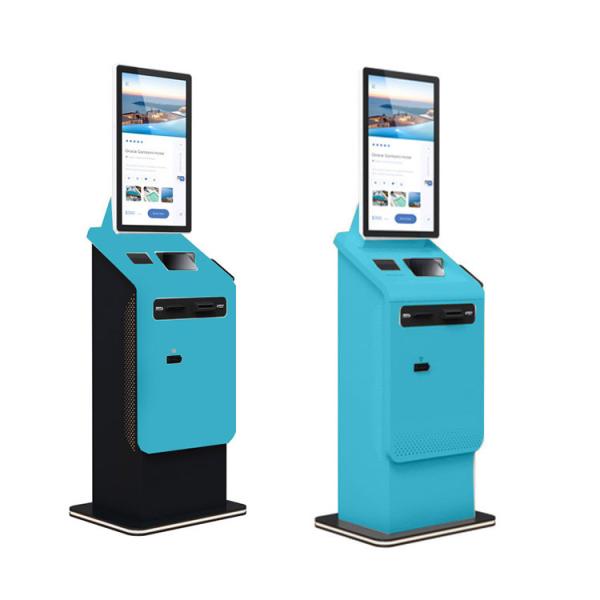 Quality Self-service Hotel Check-in Kiosk with Thermal Printer and Magnetic Card Ticket Type wholesale