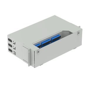 Cheap FTTX 19 Inch Optical Distribution Frame with Swing Patch Panel SC UPC Type ODN Network for sale