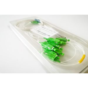 Good Uniformity Optical PLC Splitter 1x8 SC APC Low Insertion Loss