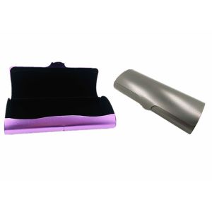 Purple Optical Aluminium Glasses Case With Simply Design Easy To Clean