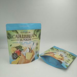 Customized Size Plastic Pouches Packaging , Stand Up Aluminum Foil Bag