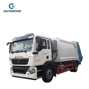 1.2 Tons Sanitation Truck 2525 Small Garbage Collection Truck Rear Loader