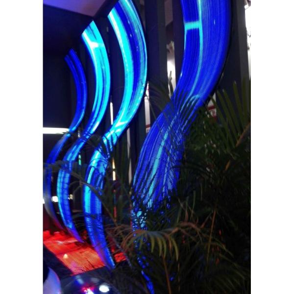 140 Degrees P6.67 Flexible LED Screen SMD3528 Easy Maintenance