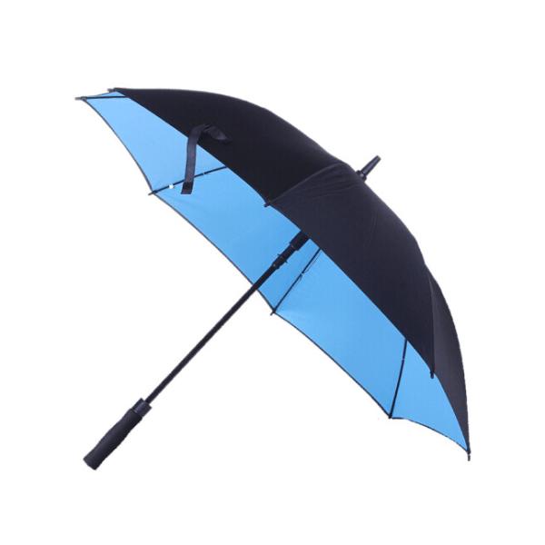 Quality Strong Foldable Auto Open Close Umbrella Windproof Rubber Coating Handle wholesale