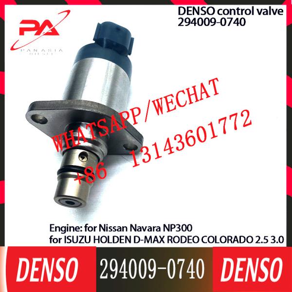 Control Valve Regulator SCV valve 294009-0740 For Nissan Navara NP300 for ISUZU HOLDEN D-MAX RODEO COLORADO 2.5 3.0