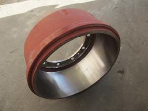 China SHAANXI COPY QUALITY PHOTO COLOR Front brake drum - Барабан тормозной передний 81.50110.0232 on sale