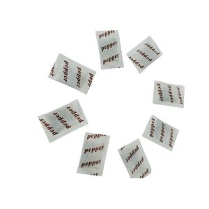 Disposable Mini Pepper Packet 0.1g Customized