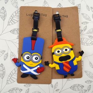 Fashionable Custom Soft PVC Silicone Rubber Label and Luggage Tag