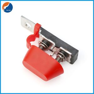 Max 58V DC 30A to 500A M8 5/16'' Dual Stud MRBF Battery Terminal Fuse Block for