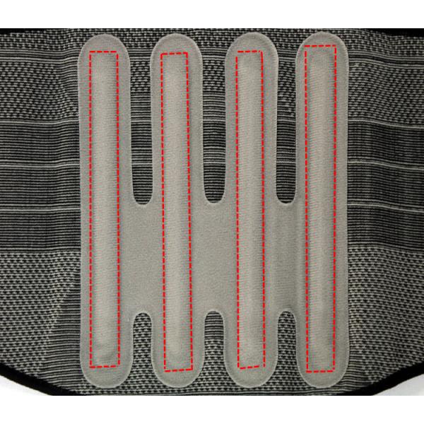 Full Elastic Motion Waist Support Belt With Made By Hot Pressing Process