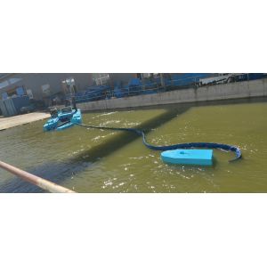 Cleaning Blue Algae Salvage Boat River Removal Floating Ship