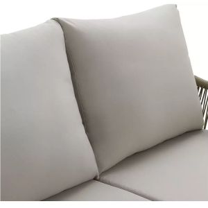 Transform Your Patio with AJUNION Metal Furniture Set Armchair Size W64 x D78 x