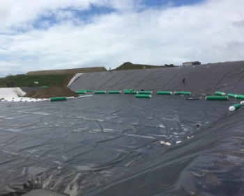 Anti Seepage Geomembrane Pond Liner 0.5-2mm