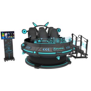 China Entertainment  55 Inch Screen 9D VR Chair AC220V 5 Seats on sale