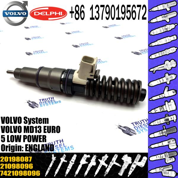 Diesel Fuel Injector 21098096 7421098096 20198087 BEBE4D23001 For VOL MD13 EURO 5 LOW POWER