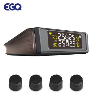 LCD Display Real Time Solar Tire Pressure Monitoring System