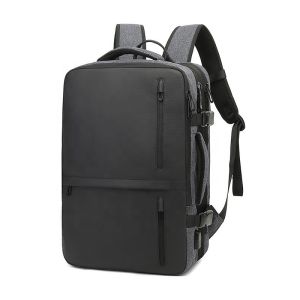 Multifunction Expandable Travel Nylon Laptop Backpack With USB