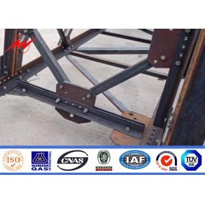 Ngcp Support Burial Mono Pole Tower Hot Dip Galvanization