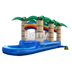Water Playground Rainforest Inflatable Water Slides Fireproof 28L X 8W X 11H Ft