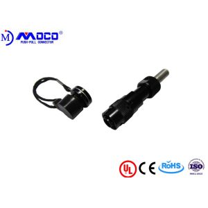 Black Bayonet Amphenol Mil Spec Circular Connectors With Clamp 0T 3 Pin