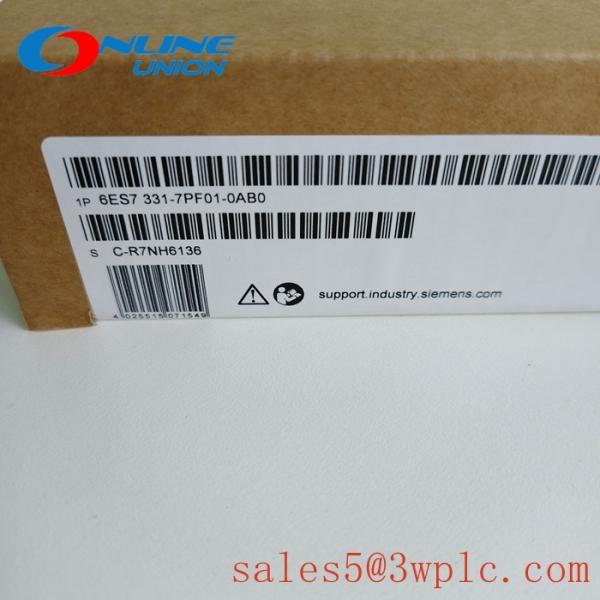 6ES7331-7PF01-0AB0 SIEMENS SM331 8AI resistor PT100/200/1000
