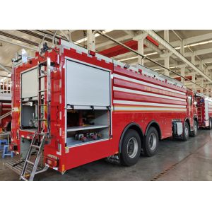 China Brigade Hose Reel Water Dry Power and Foam Fire Truck 6.45m Lifting 4x2 Drive on sale