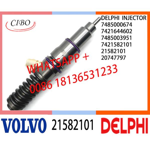 Fuel Diesel Injector 21582101 BEBE4D12301 BEBE4D12201 BEBE4D37001 BEBE4D42001 E3.18 for VOL (REN-AULTT) MD11 3530 & 35
