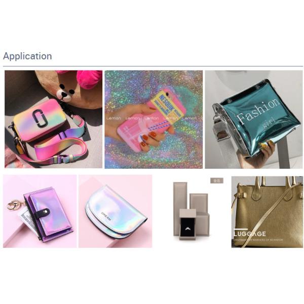 Versatile Laser Engrave PU Leather Waterproof PU Fake Leather Colorful