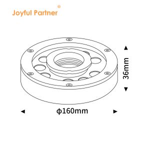 DC 24V DMX LED Fountain Ring Light RGB IP68 Waterproof 9W 18W 27W 3 In1 For