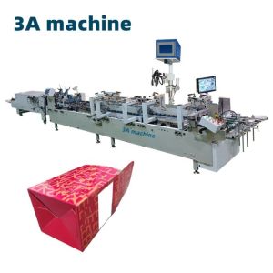 4300 KG CQT-1100 Enhanced Automatic Bottom Lock Folder Gluer for Cardboard Box