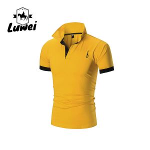 Plus Size Cotton Polo T Shirts Muscle Collared Sublimation Fitted Soft Knit