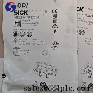 IME12-04NPSZC0S Sick PLC Inductive proximity sensor with a range of 3.24mm, M12