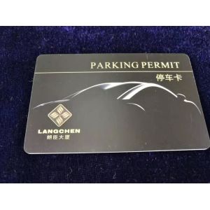 Passive Glass UHF RFID Tag PVC / PET Material For Parking Management Encryption