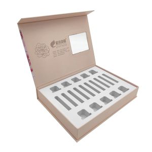 Luxurious Pink Perfume Set Sample Bottle Packaging Box Custom Perfume Bottle