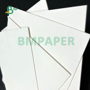 61 x 86cm Bleached 500gsm 600gsm Cellulose Board Sheet For Cosmetics Boxes