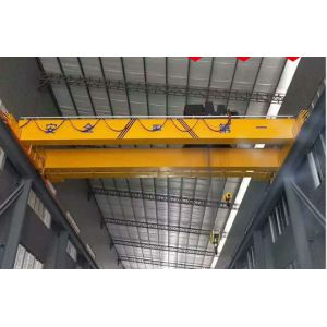 10T 20T Double Girder Bridge Crane Electric 5-35m Lifting Height High Efficiency