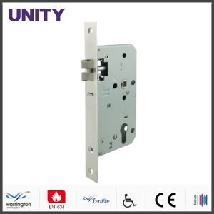 China Fire Test Mortice Door Lock Anti Thrust Nightlatch CE Marking Satin on sale