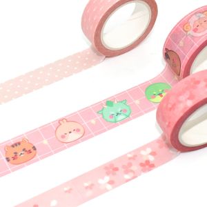 Custom Printed Decoration Waterproof Masking Washi Tape