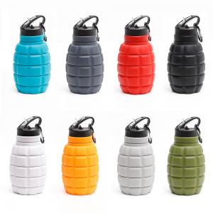 Cheap Multicolor Silicone Drink Bottle , Stainless Steel Water Bottle With Silicone Sleeve for sale