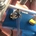 Portable pneumatic power auto maintenance brake lining rivet tool