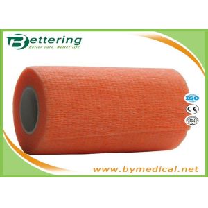 4" Self Adhesive Coflex Bandage Wrap Easy Hand Tearing Non Woven Material