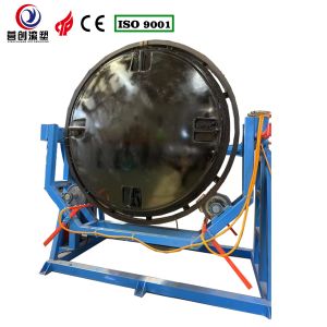 Cheap Fully Automatic Delta PLC Controlled Rock and Roll Rotomolding Machine for sale