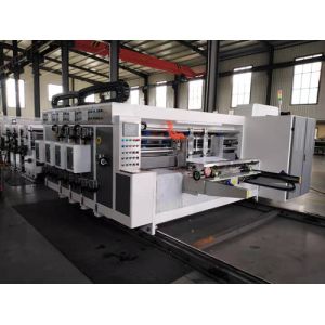 Cheap Corrugated Clapboard Flexo Printing And Die Cutting Machine 380V for sale