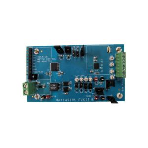 Cheap MAX14919AEVKIT Embedded Solutions Power Distribution Switch Power Management Evaluation Board for sale