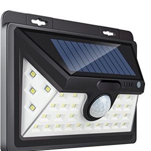Cheap 1.2W Polycrystalline Silicon Solar Sensor Outdoor Wall Light with 36LEDS for sale