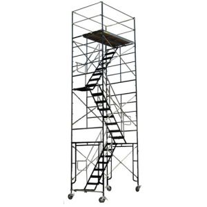 Protable Folding Mobile Painting Plastering Scaffold Tower Aluminum Platform