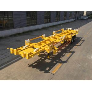 40 Feet Flatbed Semi Trailer With 3 Axles, Semi Trailer Truck from China
