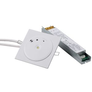 3W IP20 LED Emergency Rechargeable Ceiling Recessed Downlight